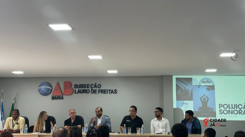 Lauro de Freitas intensifica combate à poluição sonora com ações integradas e fiscalização rigorosa